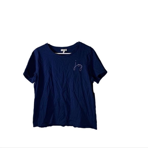 Ella Moss Large Blue Embroidered Shirt‎ - Picture 2 of 5